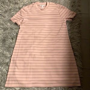 BCBGENERATION Pink Stipe Dress
